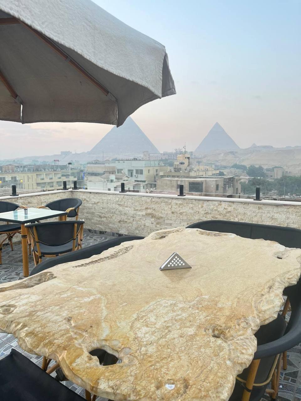 فندق Aziz Egypt Pyramids View Kafret el-Gabal المظهر الخارجي الصورة